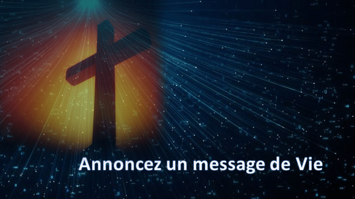 image un message de vie